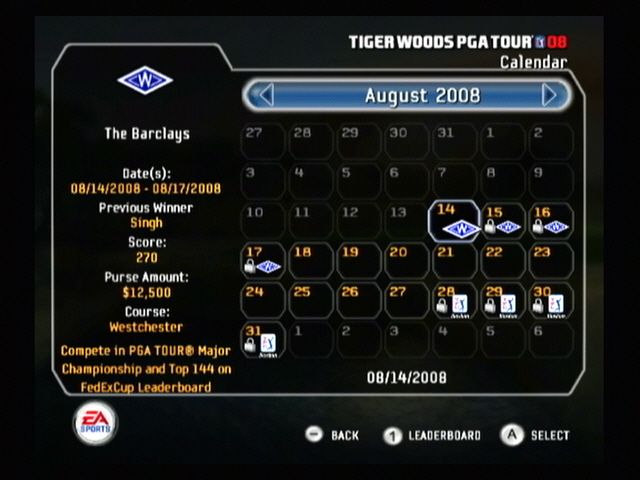 Tiger Woods PGA Tour 08 screenshot 5 for Xbox 360